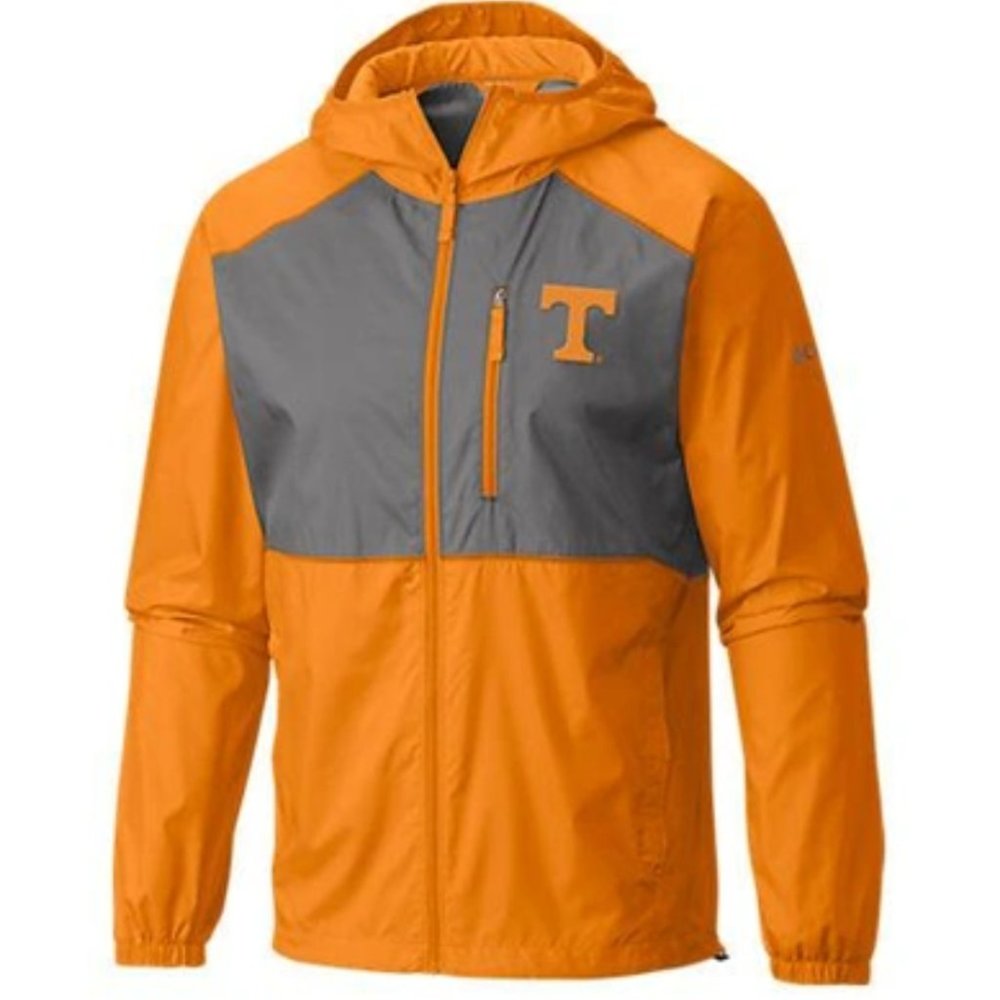 Columbia Tennessee Volunteer College Flash Forward Windbreaker Jacket Size Small - Picture 1 of 11
